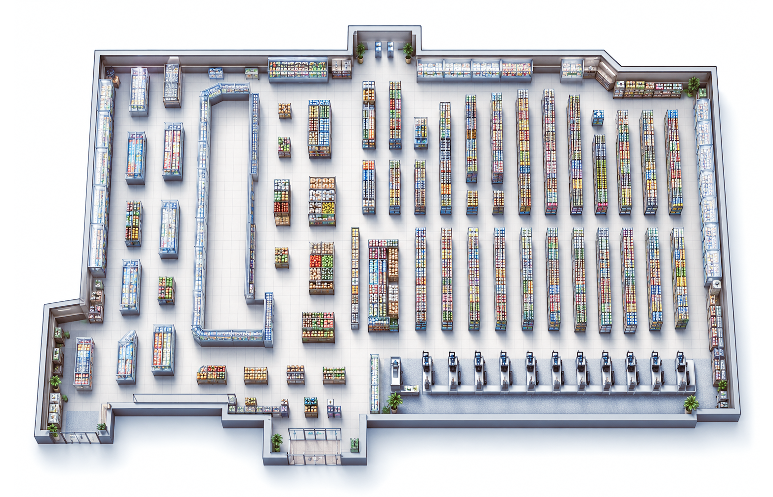 Store Layout solution preview